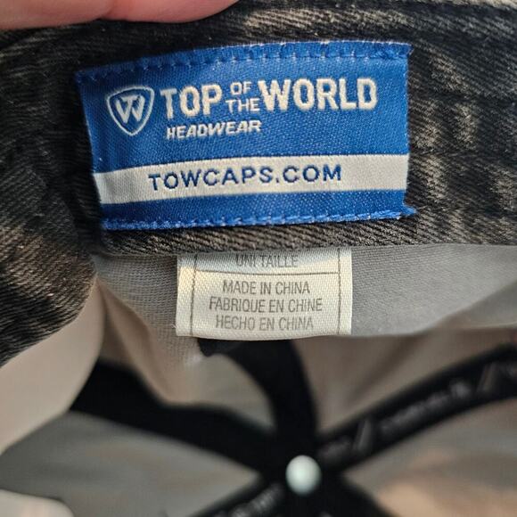 University of Florida Gators Strapback Hat Cap Gray Blue UF NCAA Distressed - Picture 9 of 10